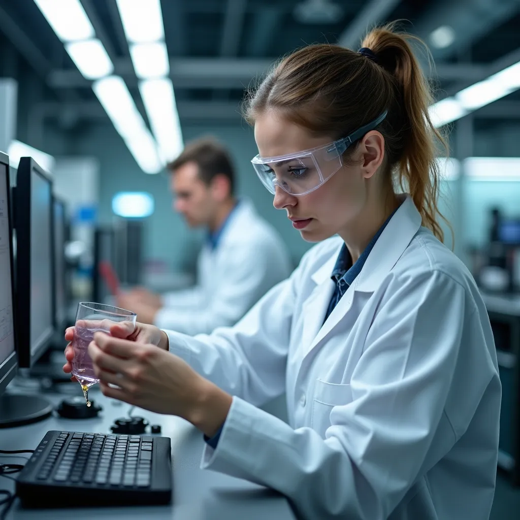 Industrial lubricants warehouse